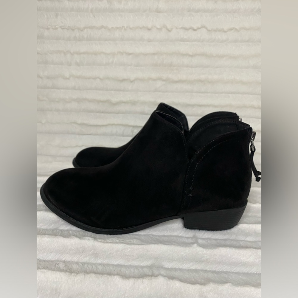 Black ankle boots